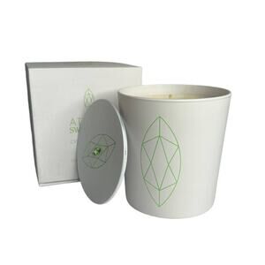 NIB Atelier Swarovski Crystal Garden Scented Candle Peridot Patchouli France